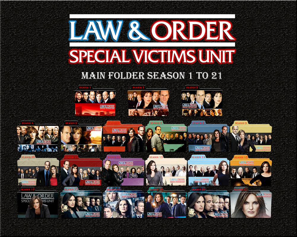Law And Order Svu Season 1 To 21 Icons By Aliciax16 On Deviantart