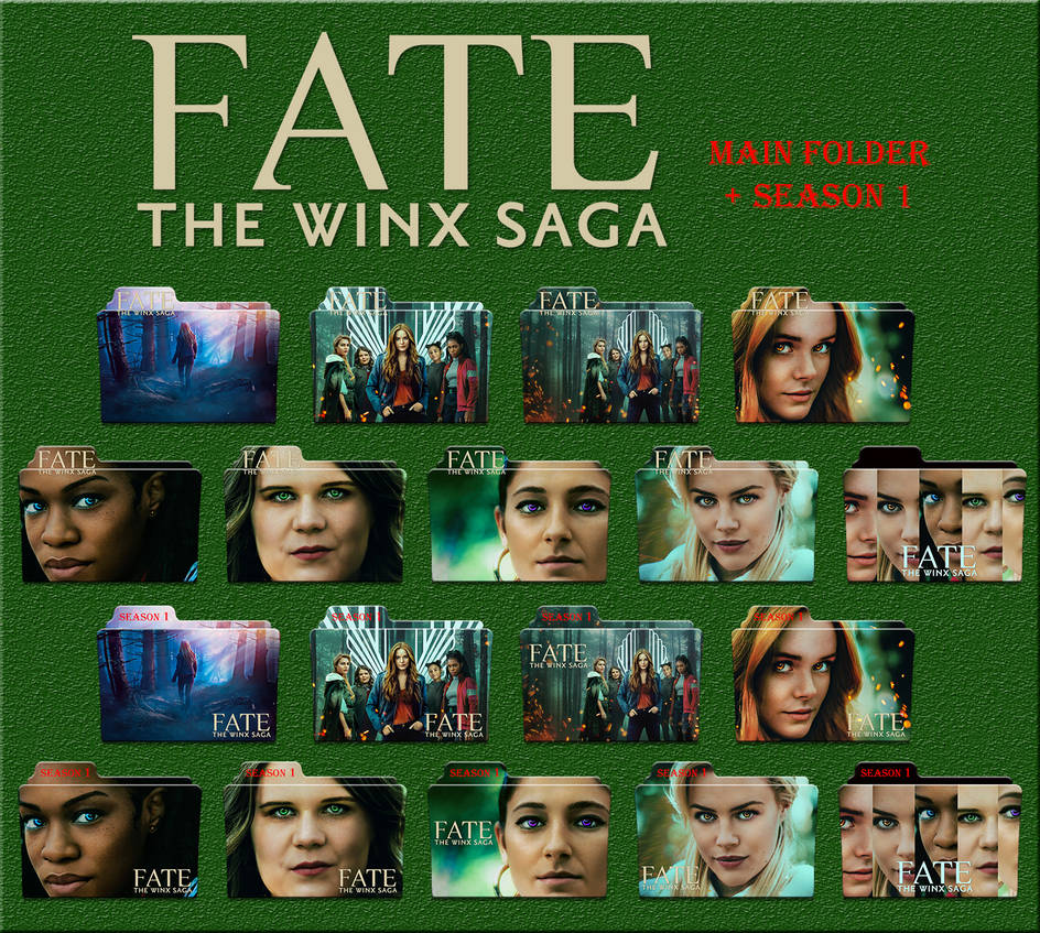 Fate - The Winx Saga Main Folder + Season 1 Icons by Aliciax16 on ...