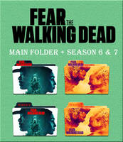 Fear The Walking Dead M.Folder + Season 6+7 Icons