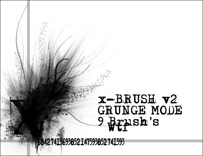 X Brushs V2 Grunge Mode