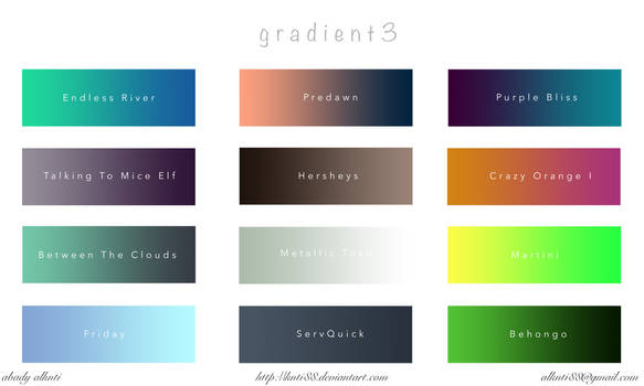 Gradients 3