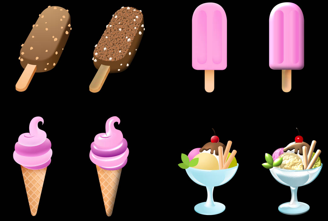 Helados-01 by Creaciones-Jean on DeviantArt