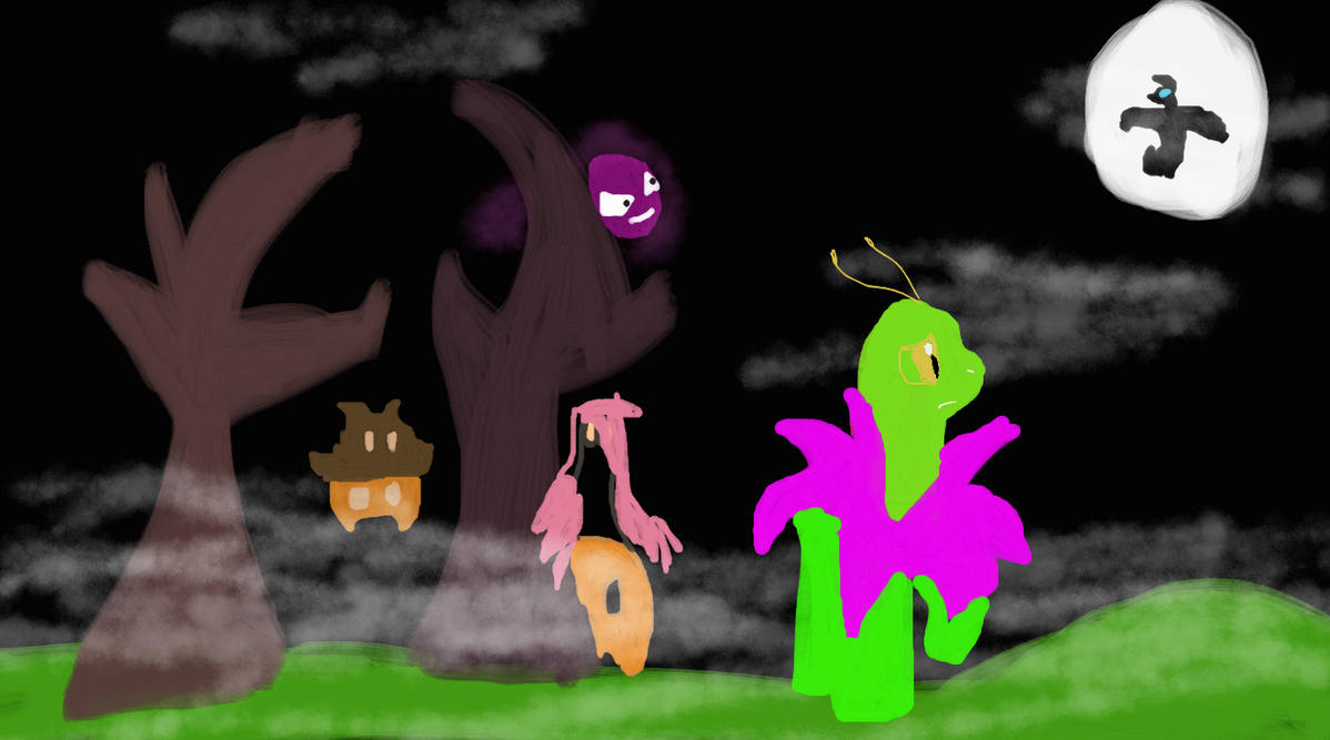 the pokemon in the moon by RainDancer9 on DeviantArt