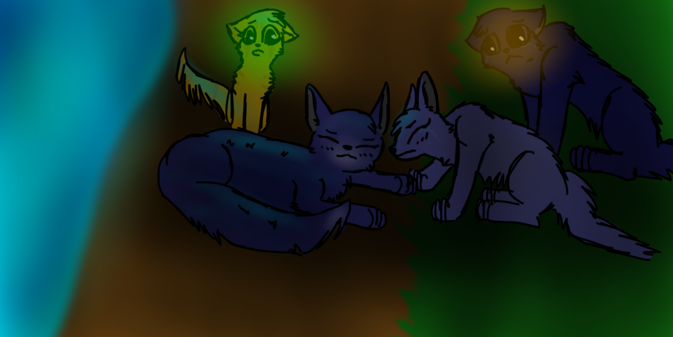 Warriors Bluestar's Death Speedpaint by OpalArtz on DeviantArt