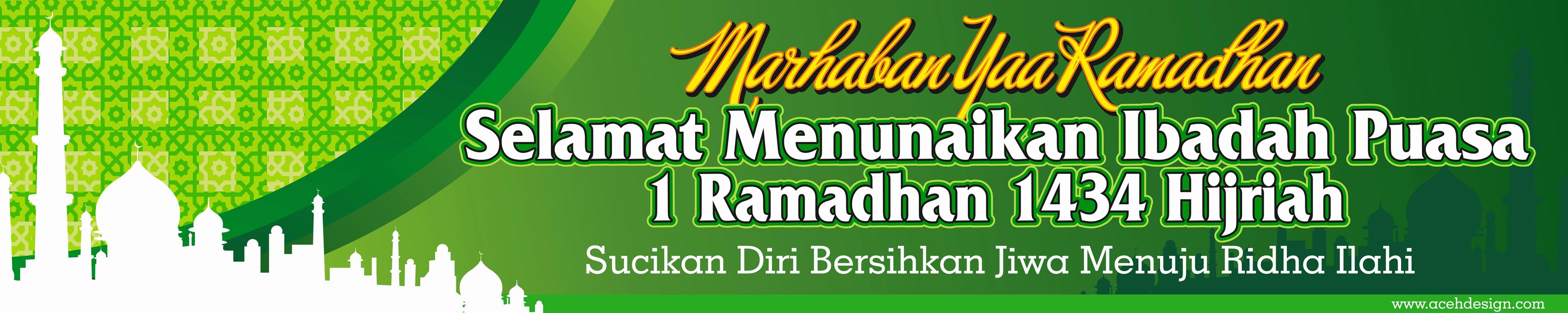 Spanduk Ramadhan 1434 From Acehdesign By Batatx On Deviantart