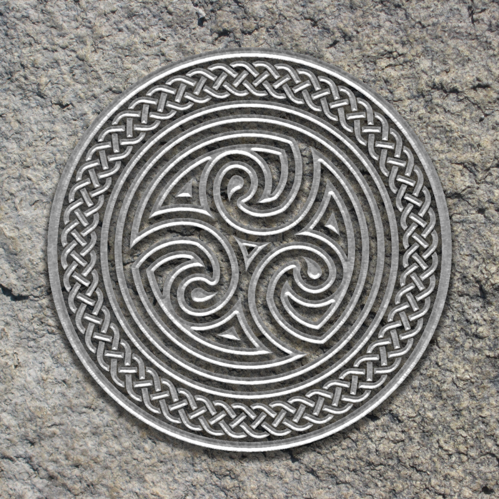 Celtic Metal Sheild by Robohippyv2 on DeviantArt
