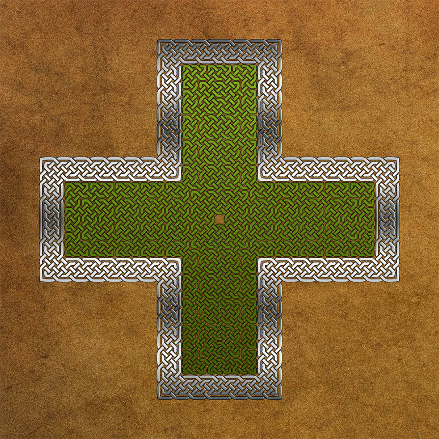 Celtic Cross Level 3 V3 2 Colour by Knotworking on DeviantArt