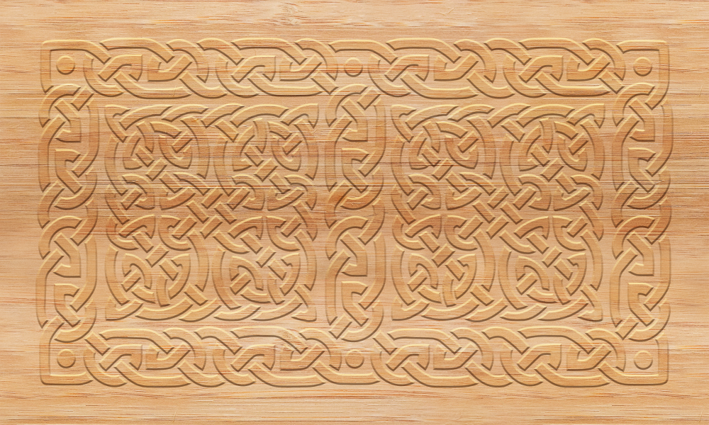 Knot Working Celtic Wood Panel 2 by Knotworking on DeviantArt