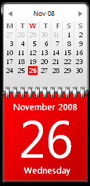 Red Calendar by JoshyCarter on DeviantArt