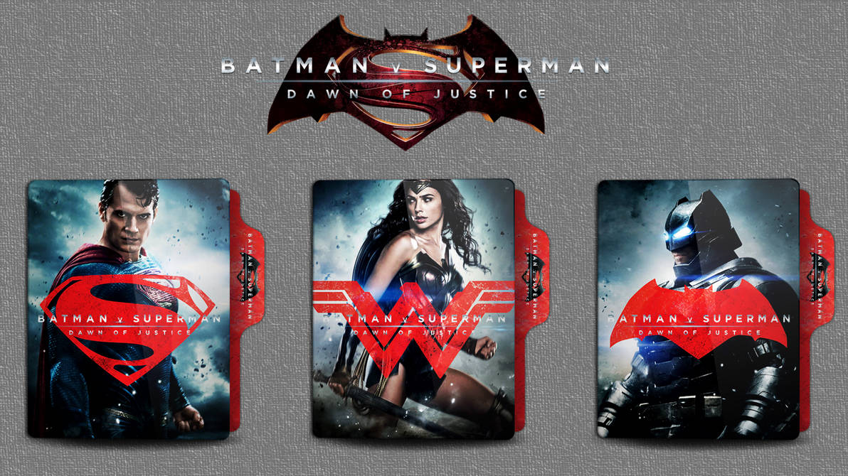 Folder Icon Batman v Superman: Dawn of Justice by faelpessoal on DeviantArt