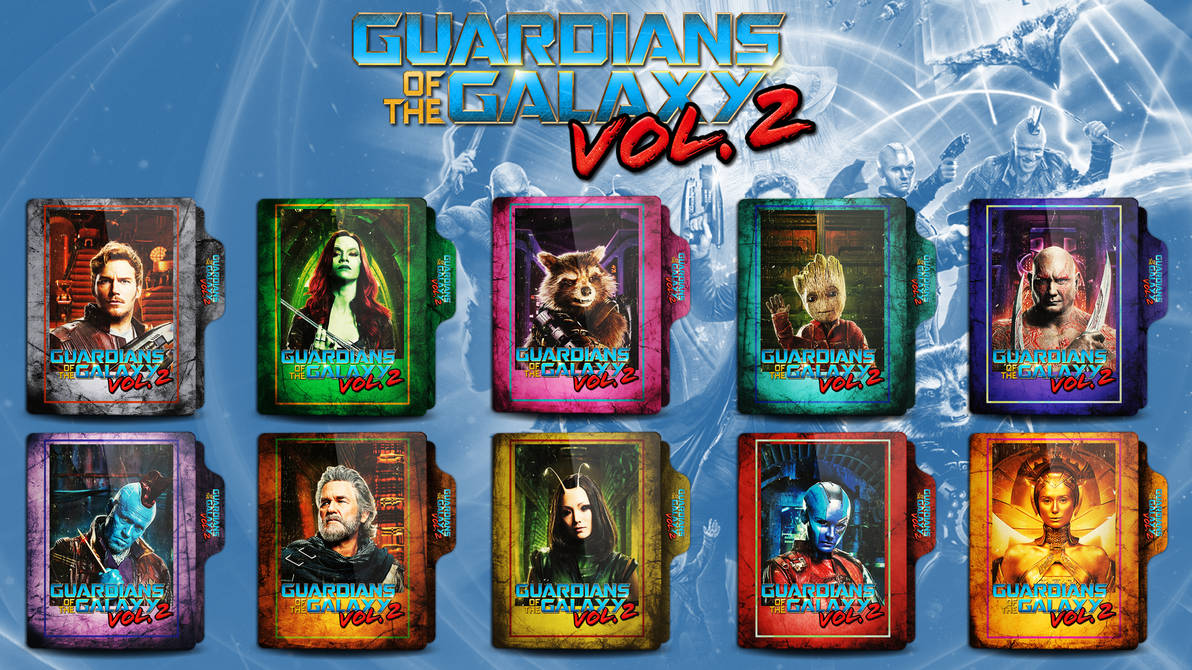 Guardians of the Galaxy 2 Folder Icon by faelpessoal on DeviantArt
