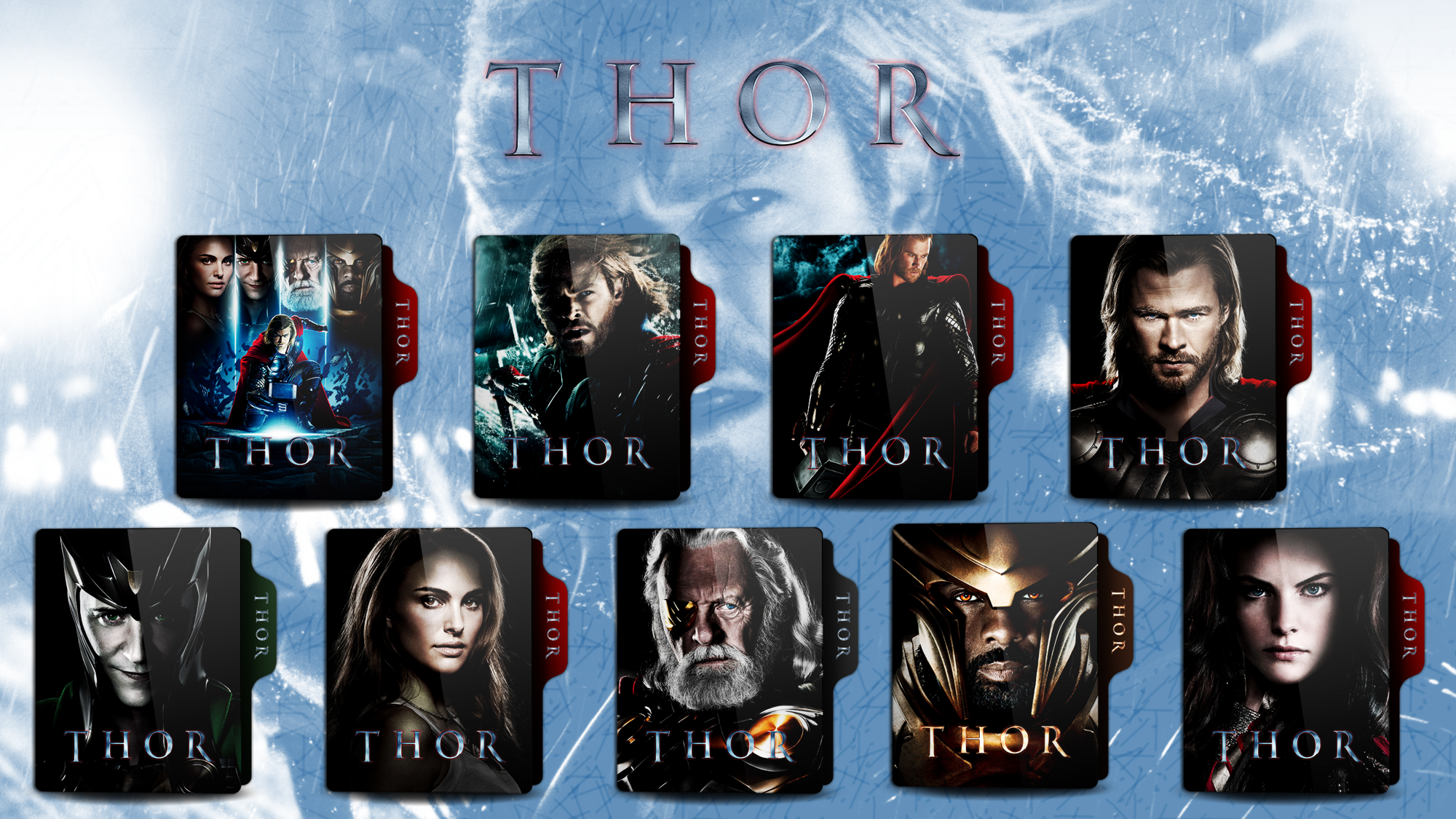 Thor Folder Icon by faelpessoal on DeviantArt