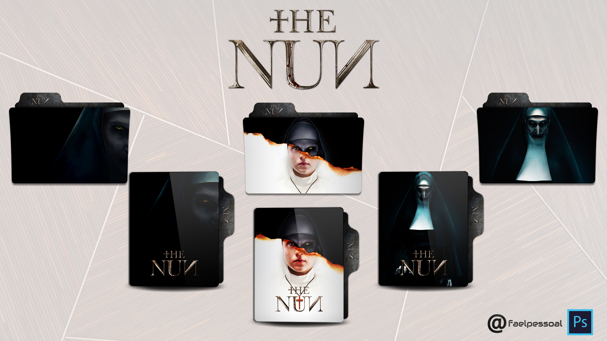 The Nun Folder Icon by faelpessoal on DeviantArt