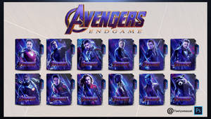 Avengers Endgame Folder Icon