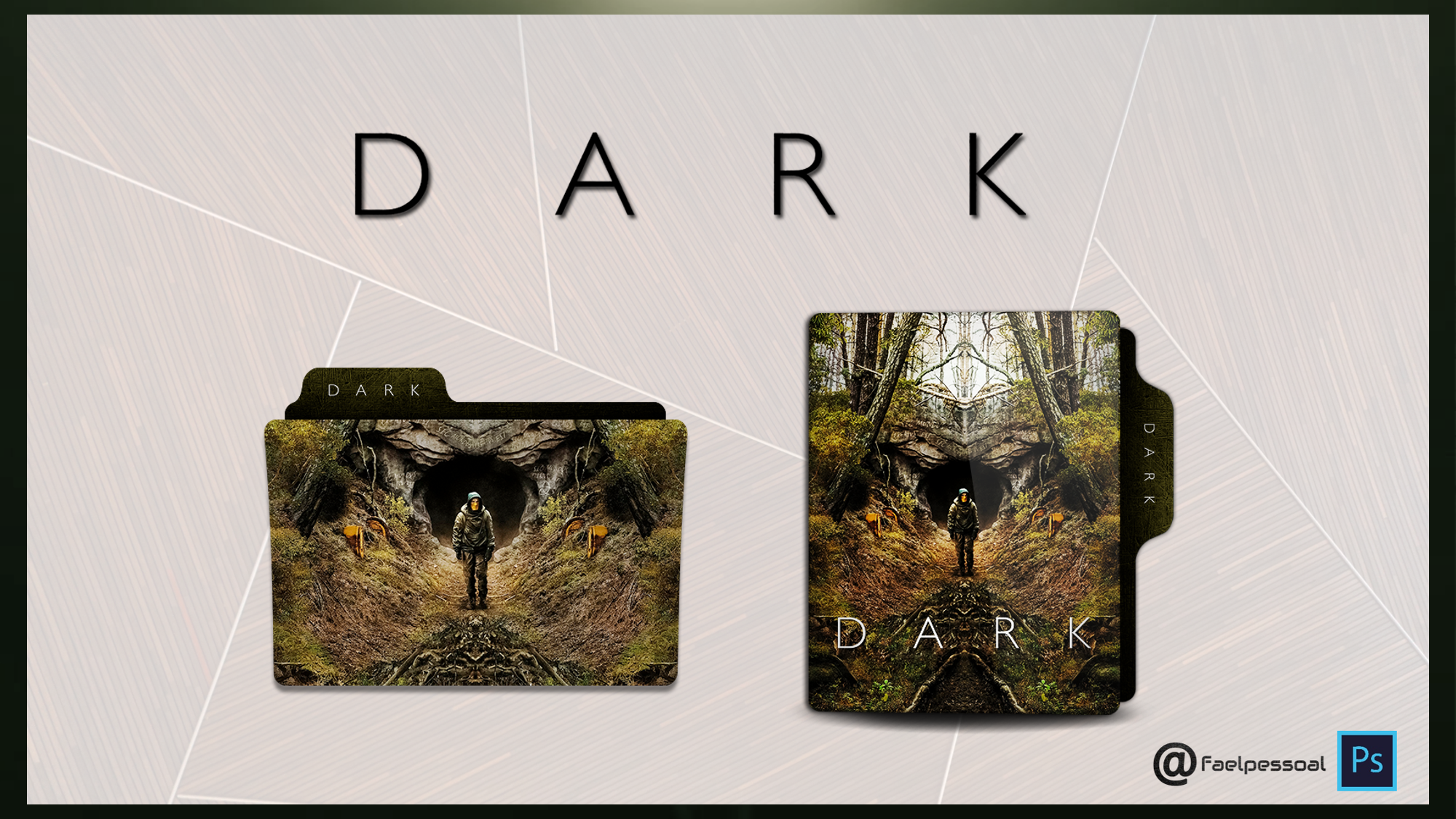 Dark File Folder Dark Folder Icon by faelpessoal on DeviantArt