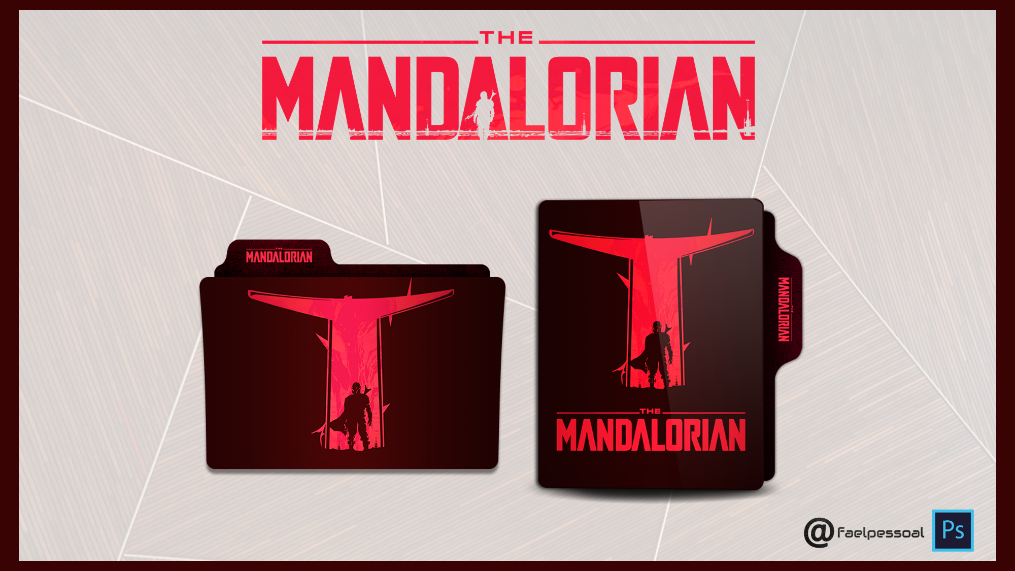 The Mandalorian Folder Icon by faelpessoal on DeviantArt