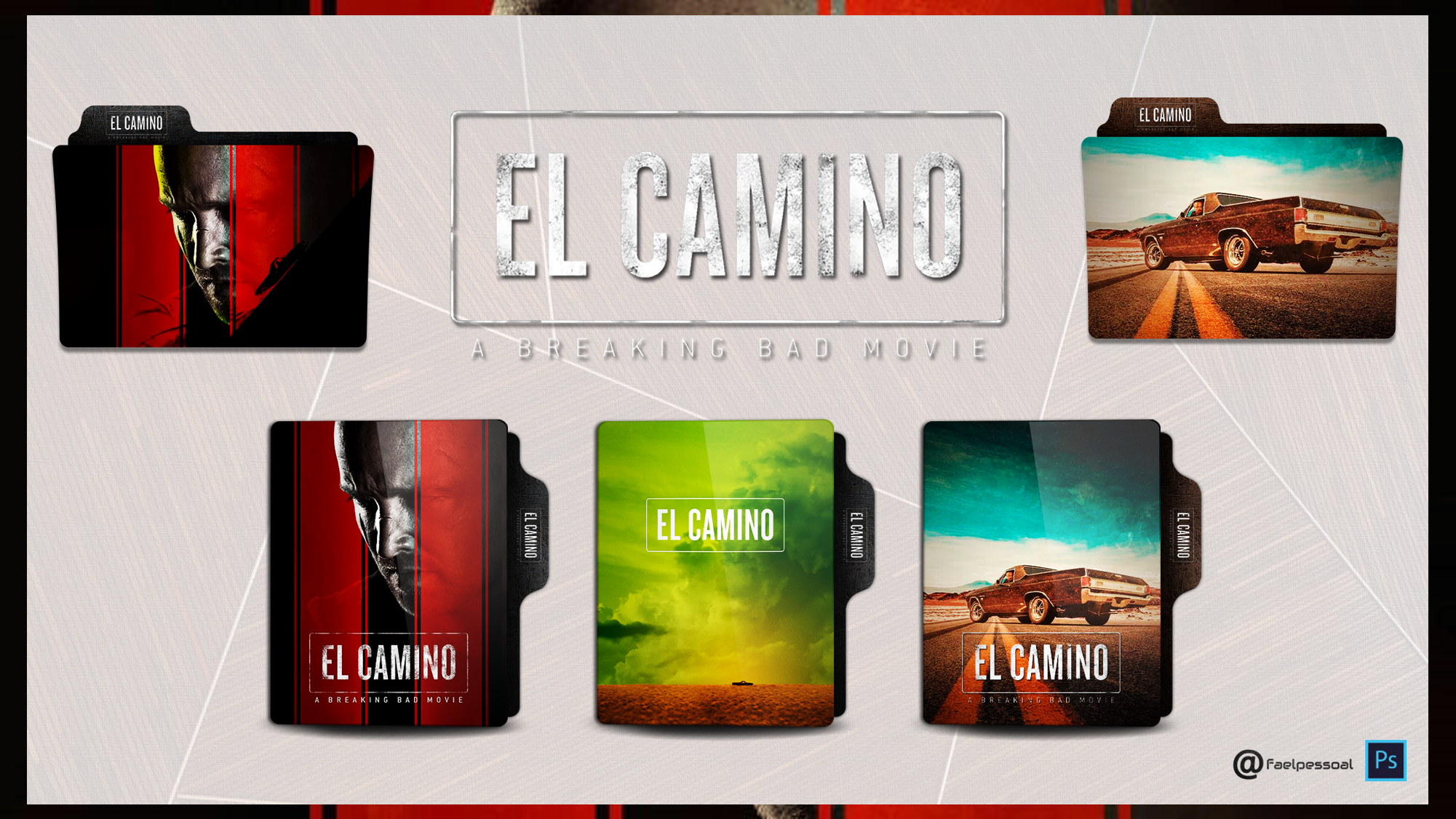 El Camino A Breaking Bad Movie Folder Icon by faelpessoal on DeviantArt