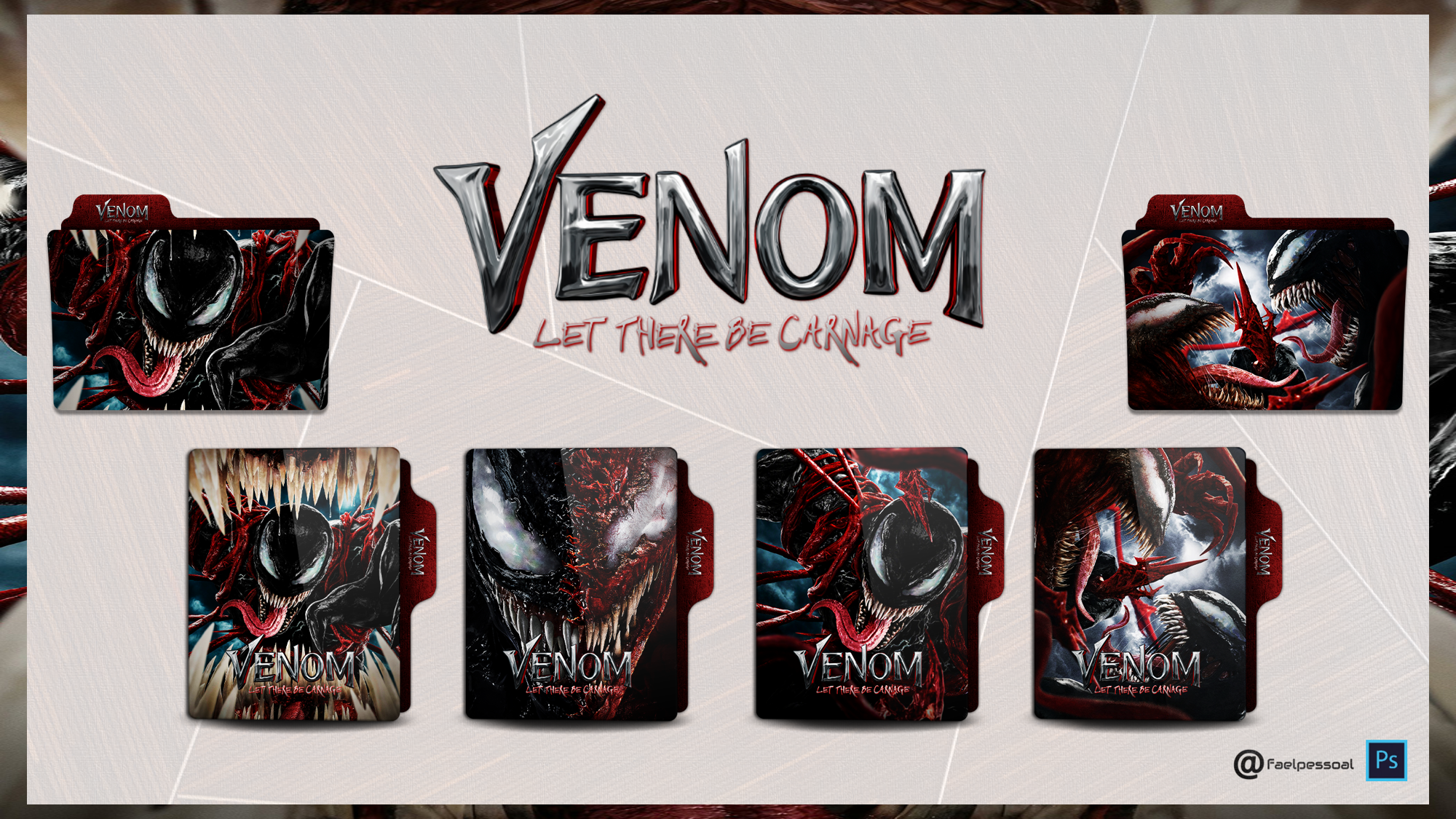 Venom Let There Be Carnage Folder Icon by faelpessoal on DeviantArt