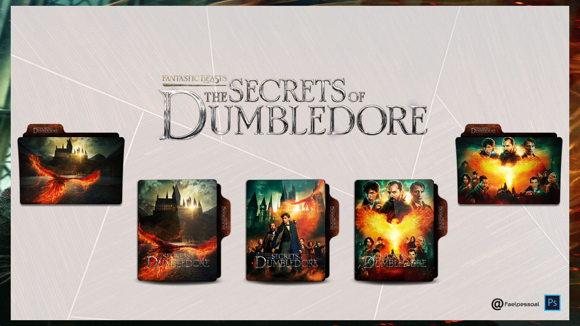 Fantastic Beasts The Secrets of Dumbledore Folder by faelpessoal on ...