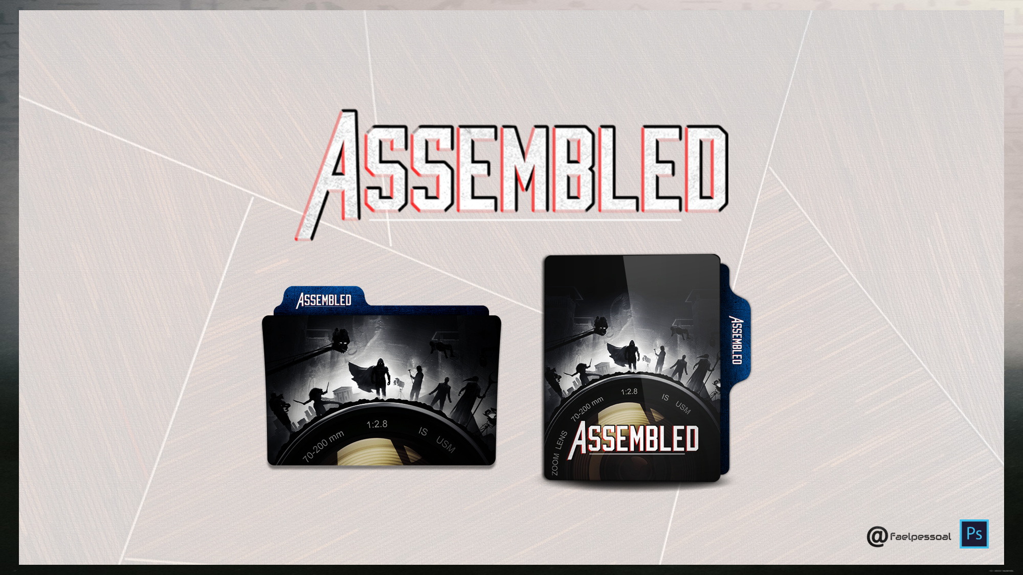 Assembled Folder Icon by faelpessoal on DeviantArt