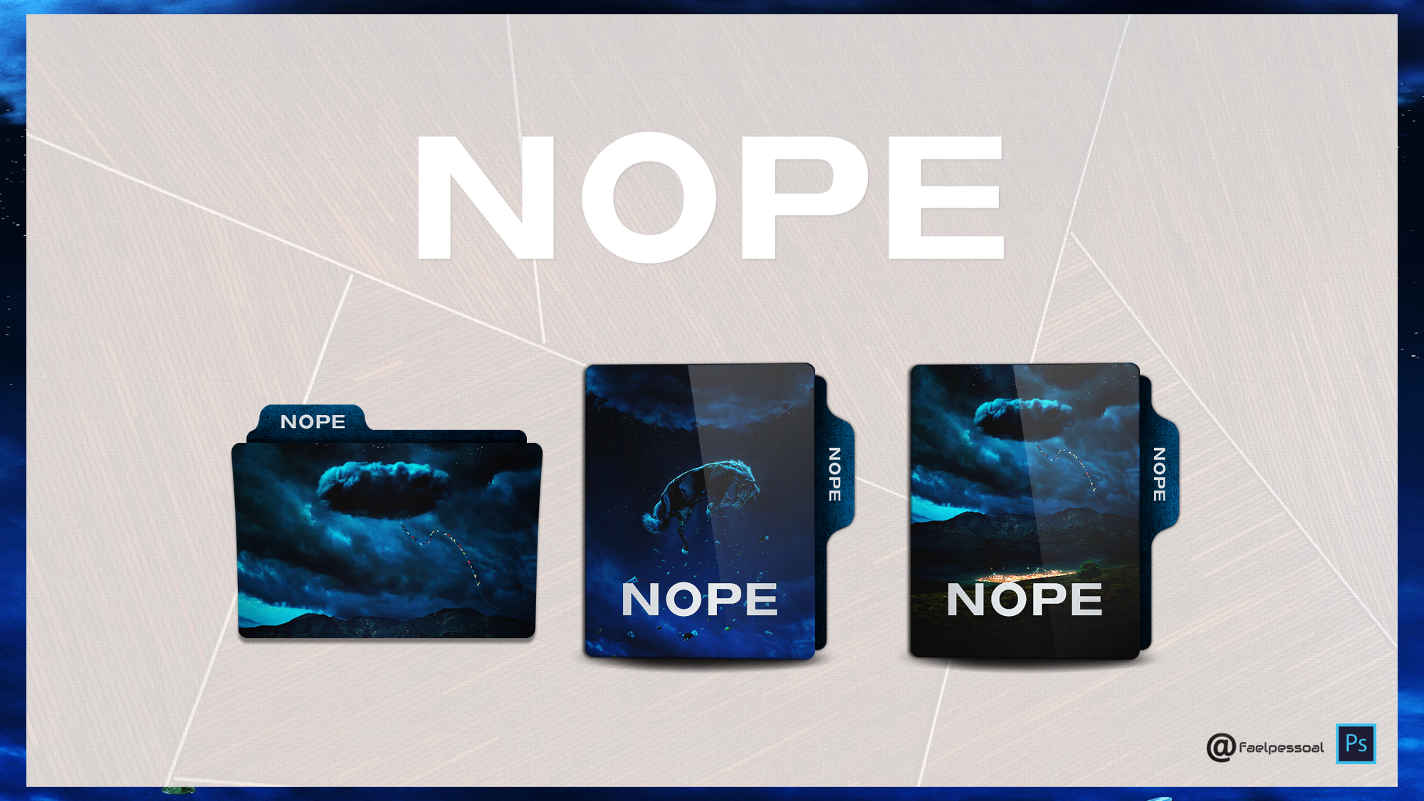 Nope Folder Icon by faelpessoal on DeviantArt