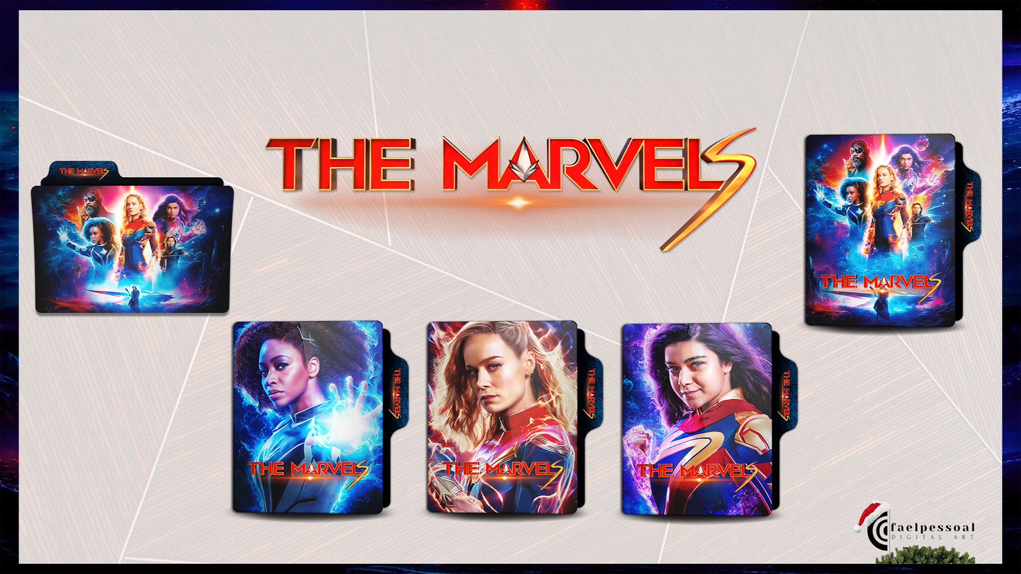 The Marvels Folder Icon by faelpessoal on DeviantArt