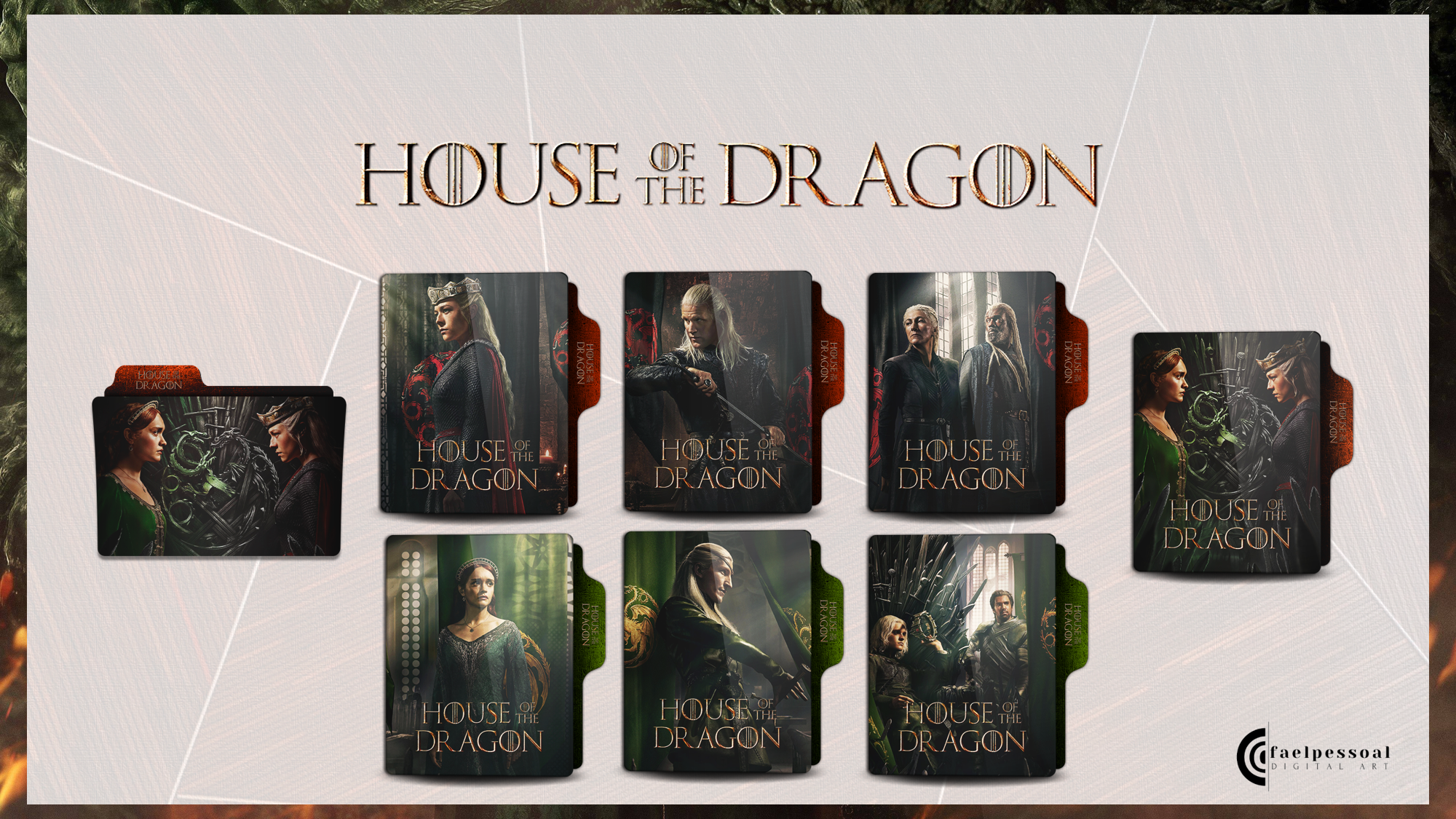 House of the Dragon Folder Icon by faelpessoal on DeviantArt