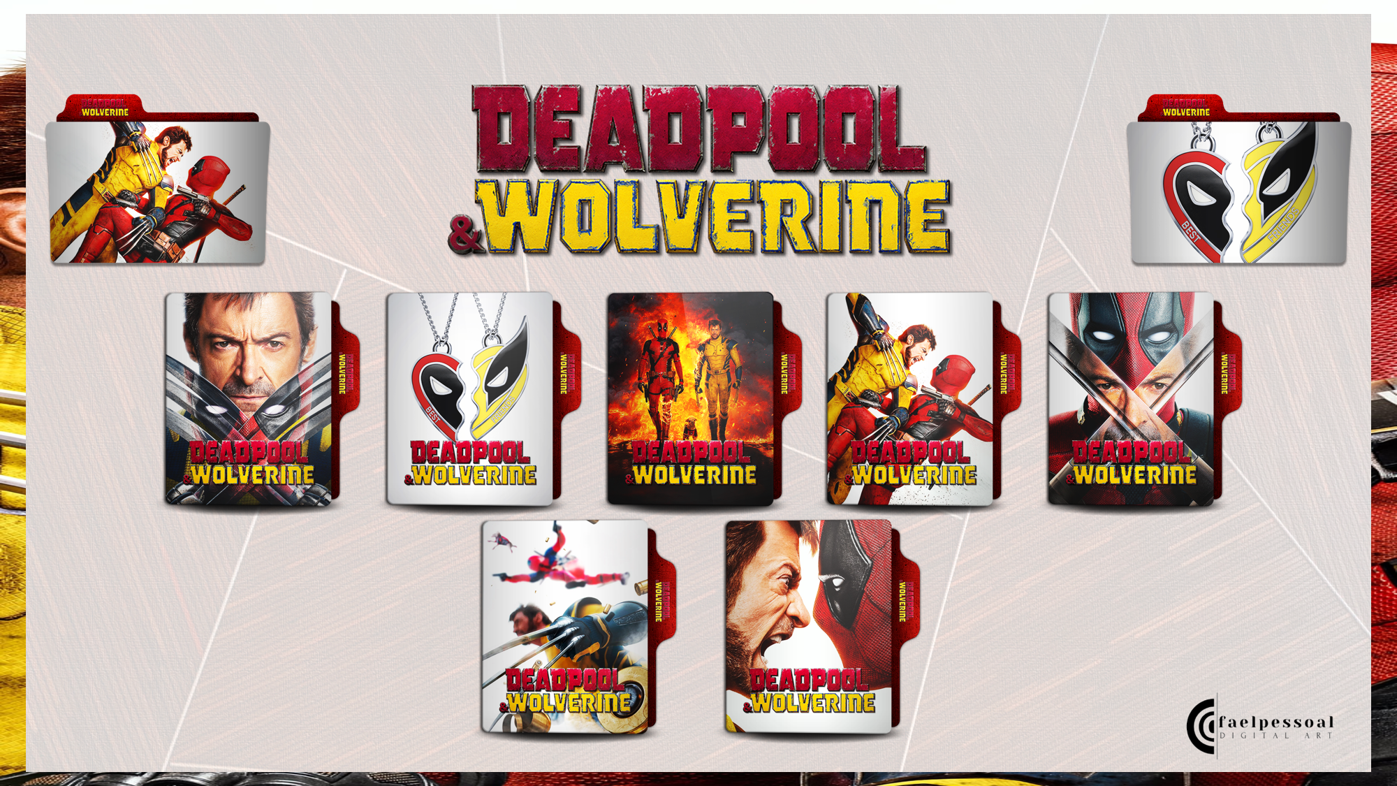 Deadpool and Wolverine Folder Icon by faelpessoal on DeviantArt