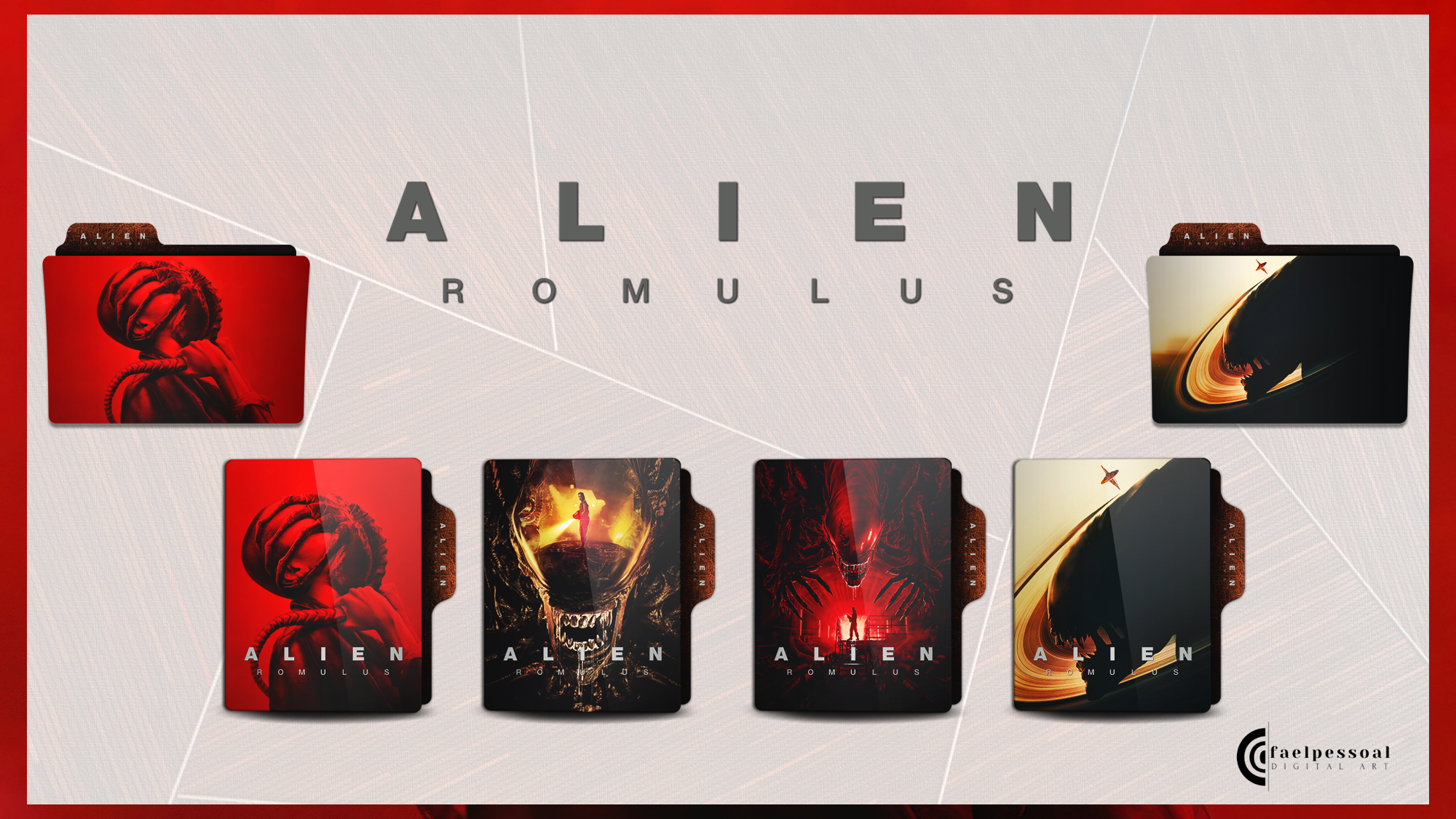 Alien Romulus Folder Icon by faelpessoal on DeviantArt