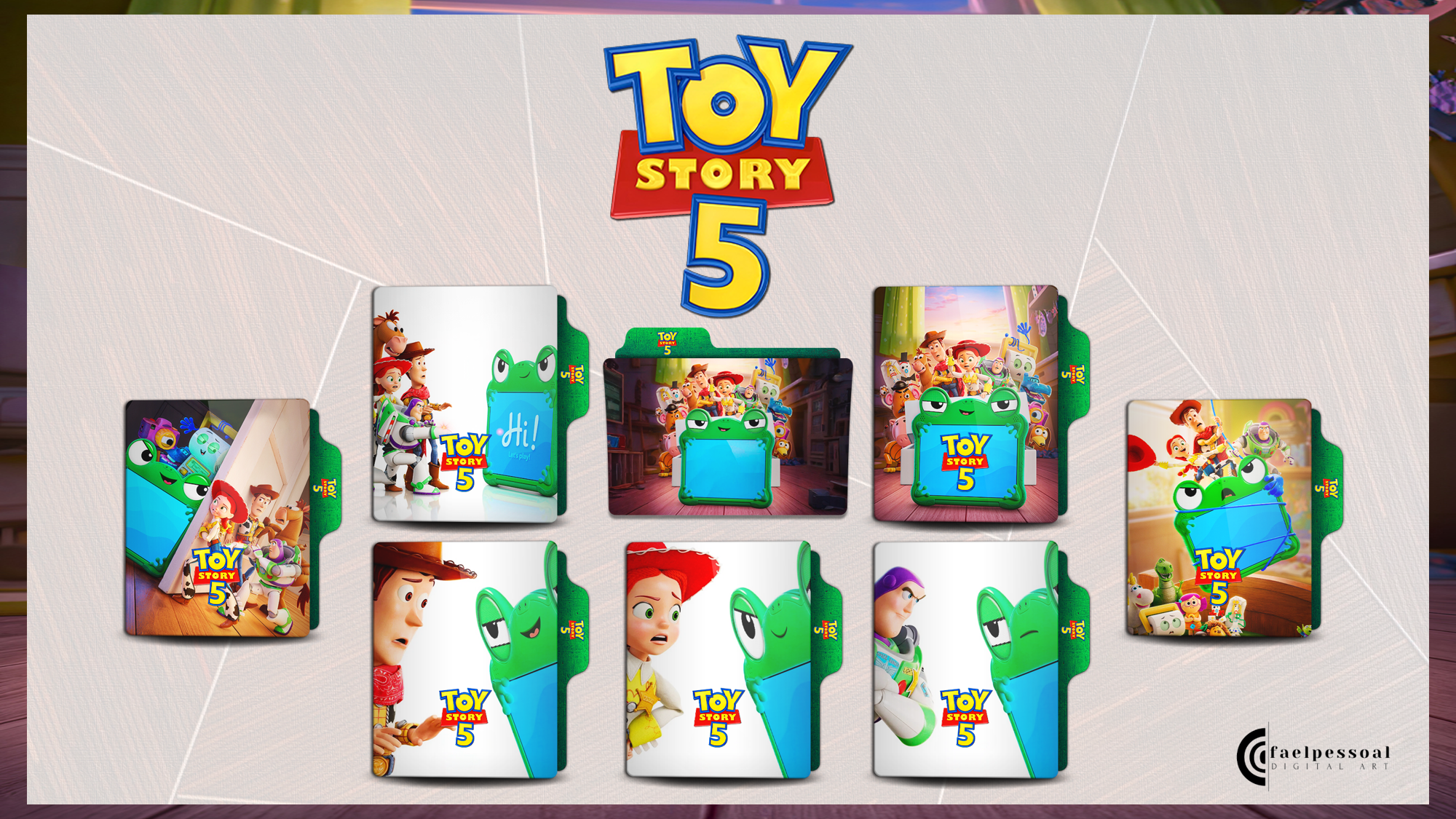 Toy Story 5 Folder Icon by faelpessoal on DeviantArt
