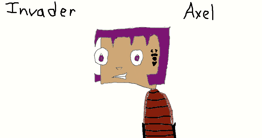 Invader Axel by devilsbloods on DeviantArt