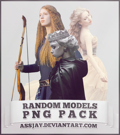 RANDOM MODELS PNG PACK | ASSJAY by assjay on DeviantArt