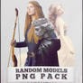 RANDOM MODELS PNG PACK | ASSJAY