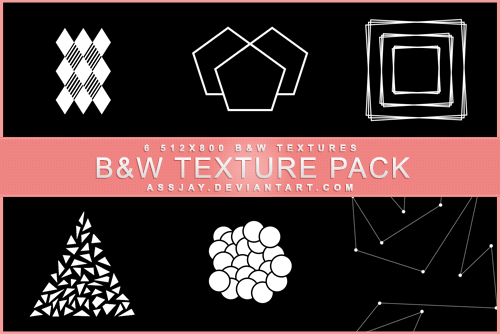 BLACK AND WHITE TEXTURE PACK | ASSJAY by assjay on DeviantArt