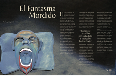 El fantasma mordido