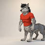 Wolftaur sneeze animation
