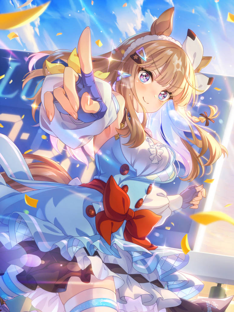Umamusume MMD - Almond Eye model DL by Lunacute on DeviantArt