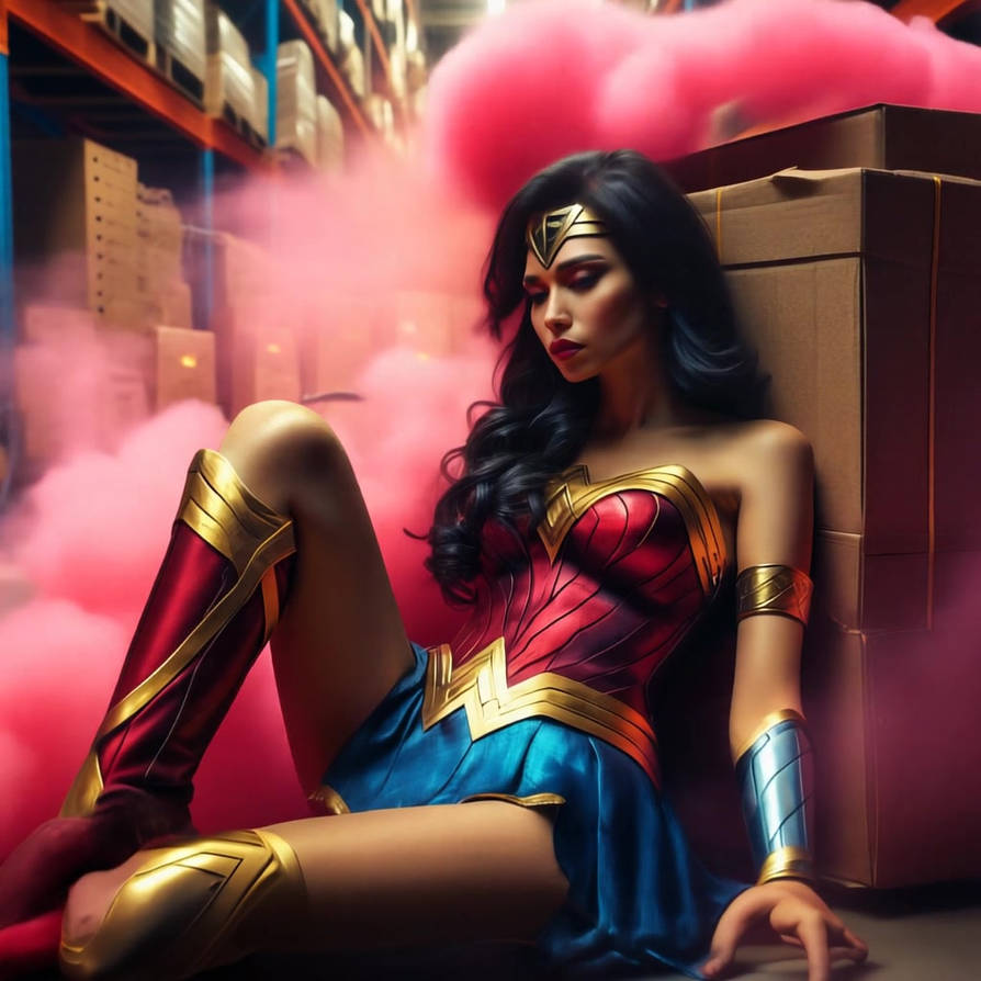 wonder woman in the trap by mjmoore9 on DeviantArt