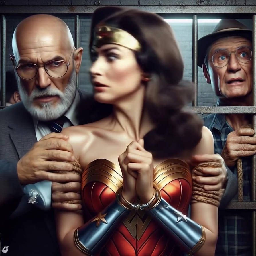 wonder woman and the creepy old perverts by mjmoore9 on DeviantArt