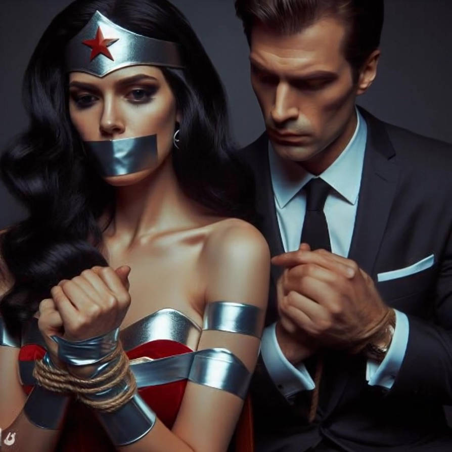 wonder woman in so who does your hair by mjmoore9 on DeviantArt