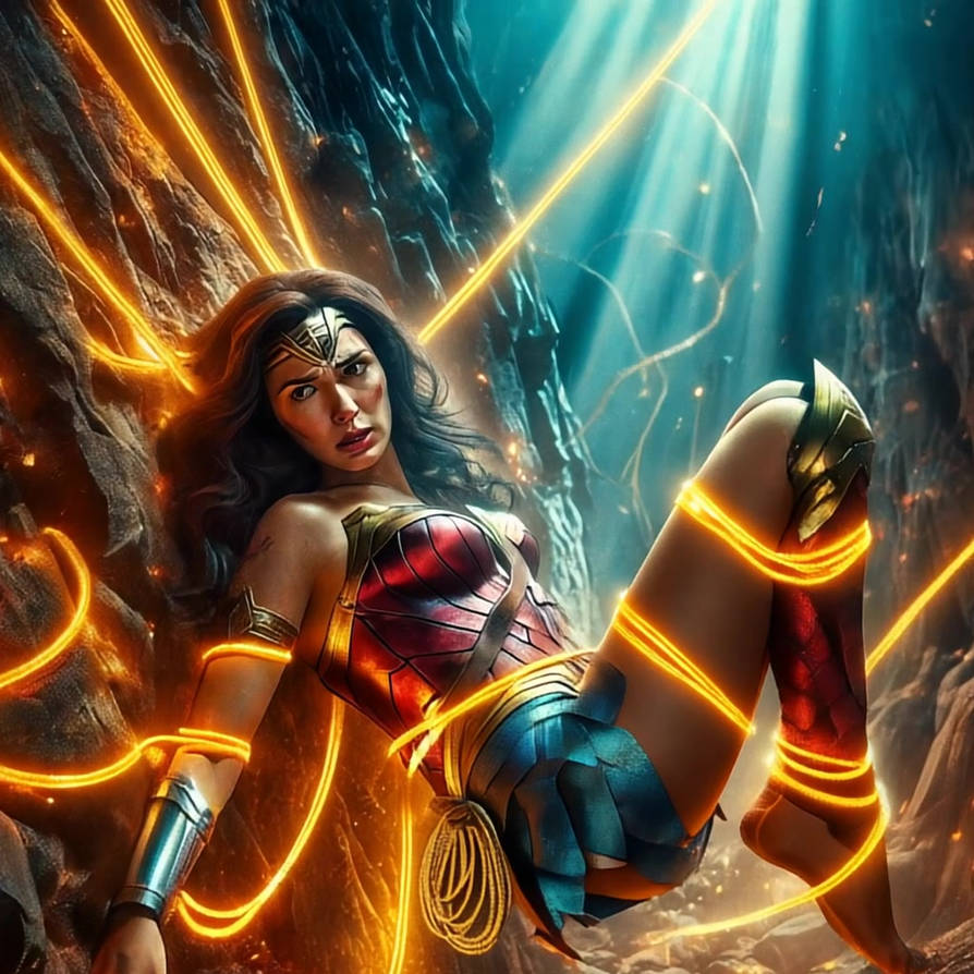 wonder woman in the haunted cave by mjmoore9 on DeviantArt