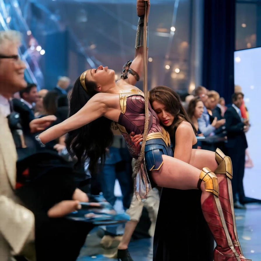 wonder woman the party 9 by mjmoore9 on DeviantArt