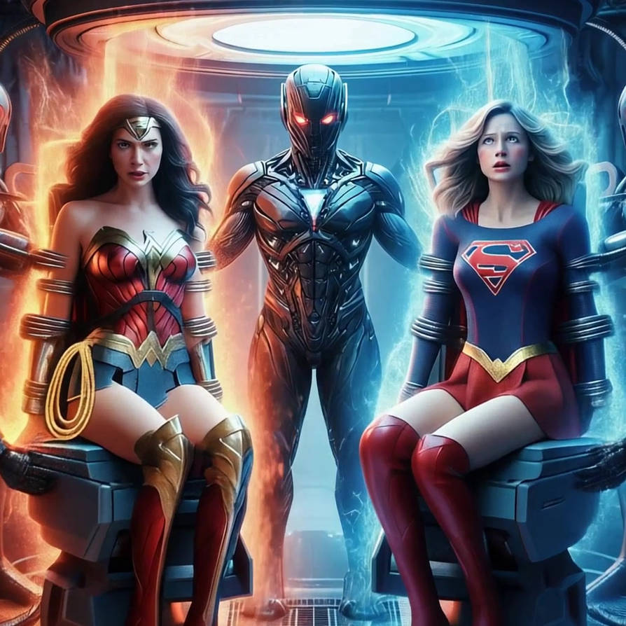 wonder woman supergirl in feed me mortals 1 by mjmoore9 on DeviantArt