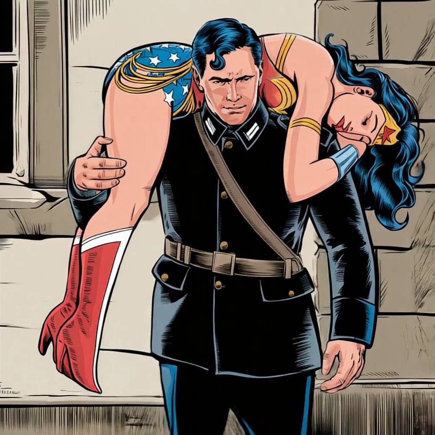 wonder woman to fall to the 3rd reich 9 by mjmoore9 on DeviantArt