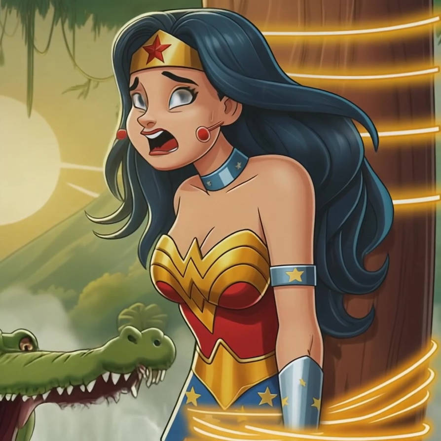 wonder woman perils of the jungle 17 by mjmoore9 on DeviantArt