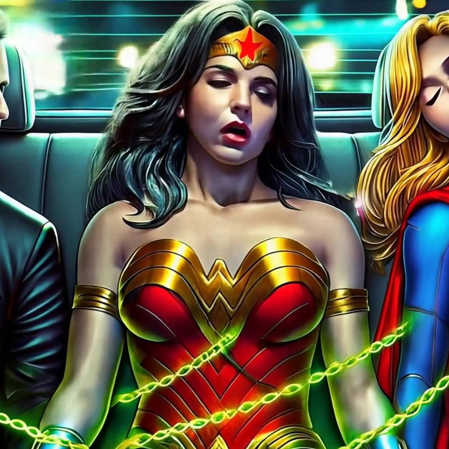 wonder woman in driven out of town 13 by mjmoore9 on DeviantArt