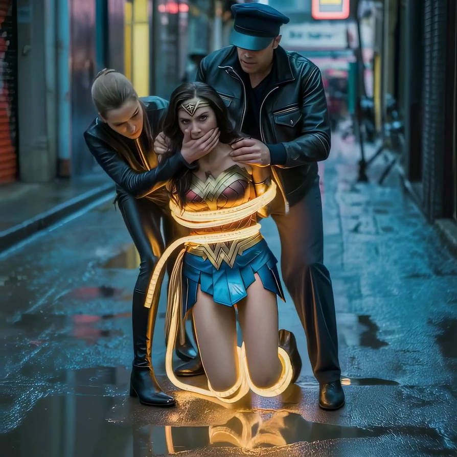 wonder woman in quiet down woman 6 by mjmoore9 on DeviantArt