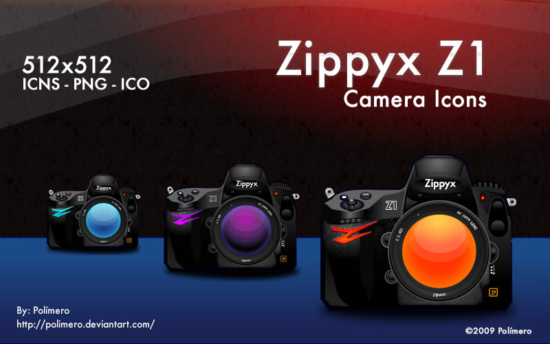 Zippyx Camera Icons