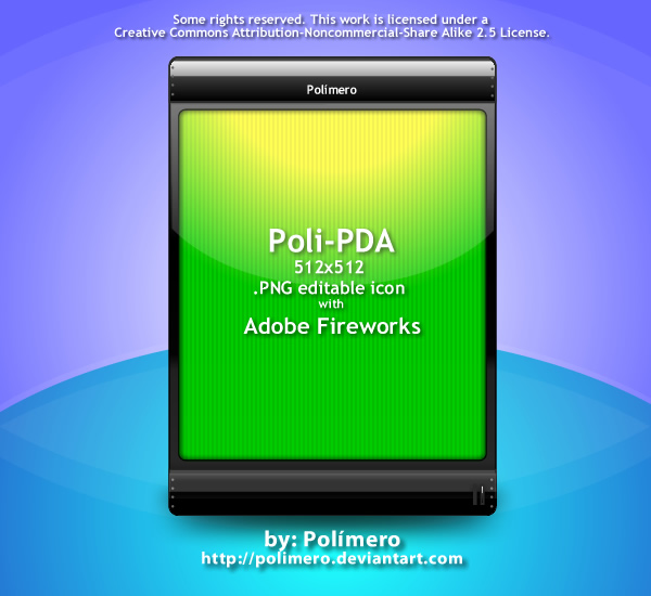 PoliPDA -Editable icon-