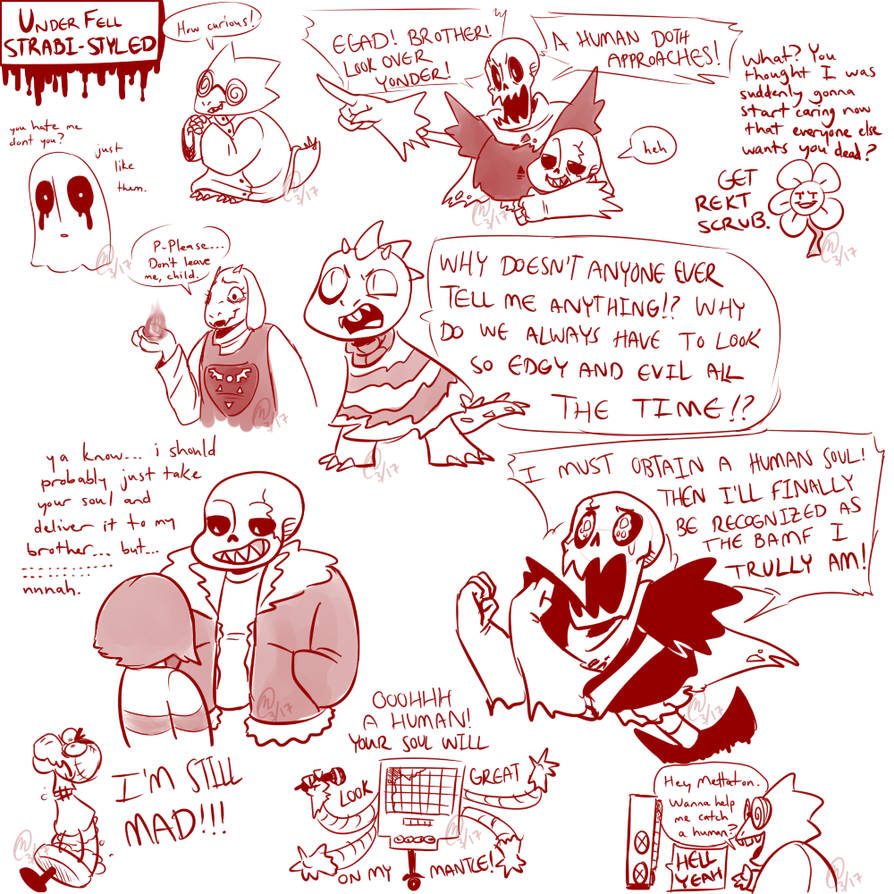 Underfell Strabi-Styled by Strabius on DeviantArt